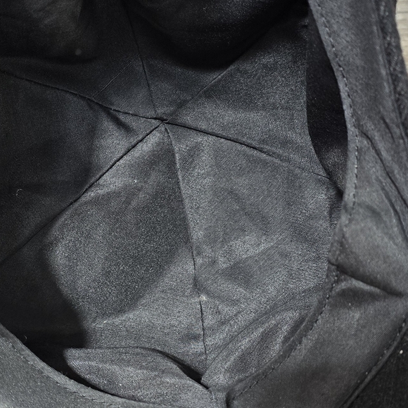 Groupo Italiano grey wool hat with with black trim. Made in Italy - Picture 5 of 6